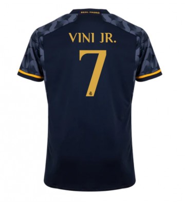 Real Madrid Vinicius Junior #7 Koszulka Wyjazdowych 2023-24 Krótki Rękaw